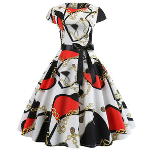 1950's Vintage Retro Dress - Itopfox