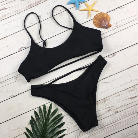 Image of Two Pieces Bikini Bathing Suit - Itopfox
