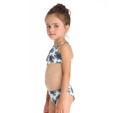 Image of Halter Two Piece Swimwear - Itopfox