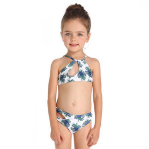 Halter Two Piece Swimwear - Itopfox