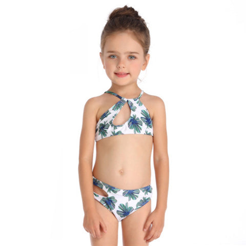 Image of Halter Two Piece Swimwear - Itopfox
