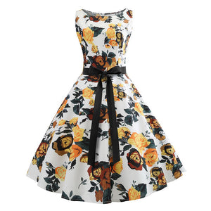 Hepburn Tea Party Cocktail Dress - Itopfox