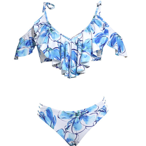 Image of Layered Two Piece Bikini Set - Itopfox