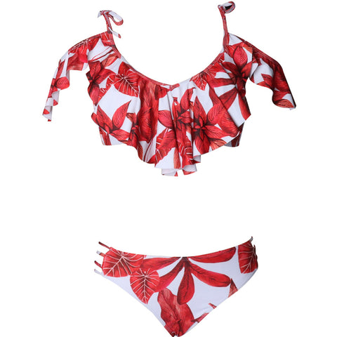 Image of Layered Two Piece Bikini Set - Itopfox