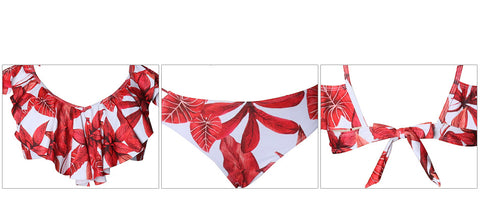 Image of Layered Two Piece Bikini Set - Itopfox