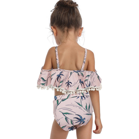 Image of Falbala Layered Halter Two Piece - Itopfox