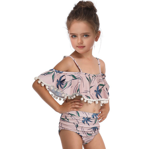 Image of Falbala Layered Halter Two Piece - Itopfox