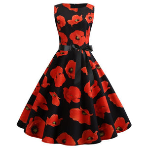 Bowknot Tunic Hepburn Dress - Itopfox