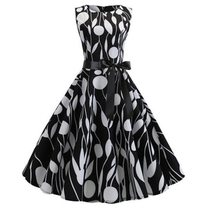 Audrey Hepburn 50s Retro Dress - Itopfox