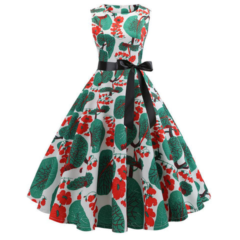 Image of Vintage Tea Party Cocktail Dress - Itopfox