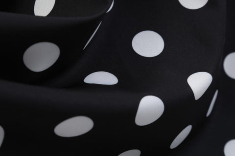 Image of Polka Dots Vintage Dress With Belt - Itopfox