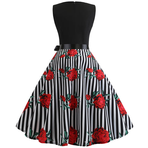 Image of Classic Vintage Tea Party Cocktail Dress - Itopfox