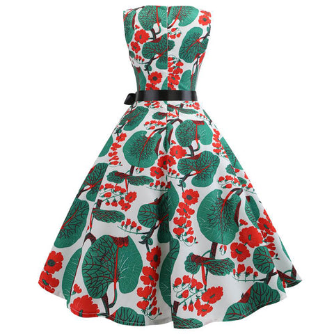 Image of Vintage Tea Party Cocktail Dress - Itopfox