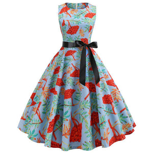 Retro Tea Party Cocktail Dress - Itopfox