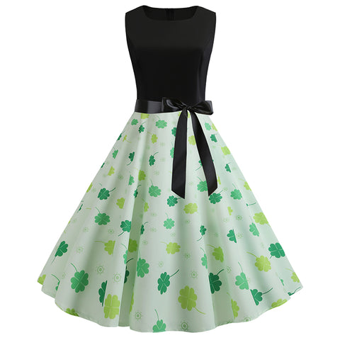 Image of 1950's Vintage Hepburn Tea Party Dress - Itopfox