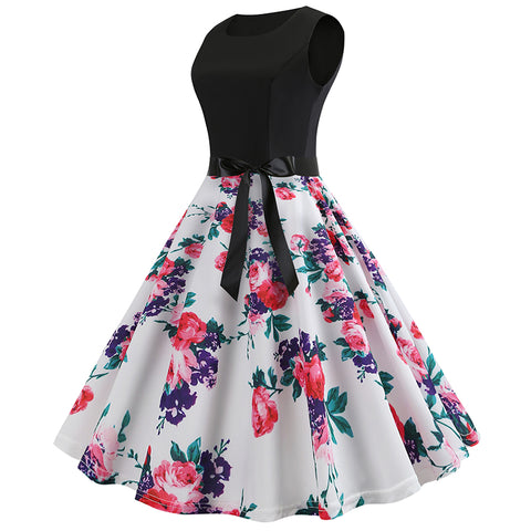 Image of Classic Tea Party Cocktail Retro Dress - Itopfox