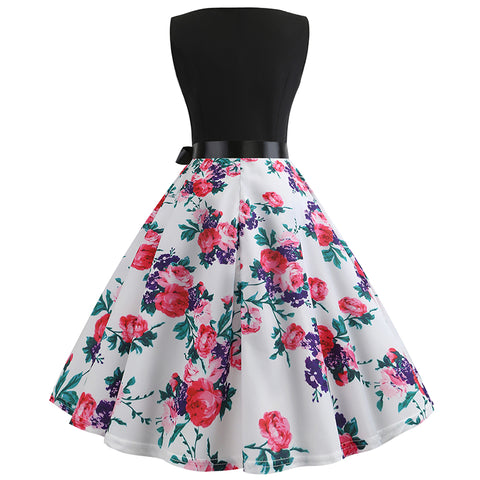 Image of Classic Tea Party Cocktail Retro Dress - Itopfox