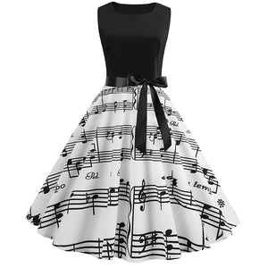 Audrey Hepburn Style Retro Dress - Itopfox