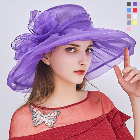 Image of Bridal Tea Party Kentucky Derby Hat - Itopfox