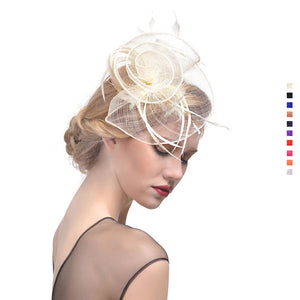 Wedding Tea Party Cocktail Fascinator - Itopfox