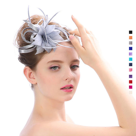 Image of Cocktail Bridal Fascinator Hat - Itopfox