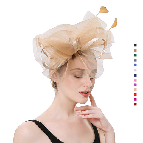 Image of Fascinators Wedding Party Hat - Itopfox