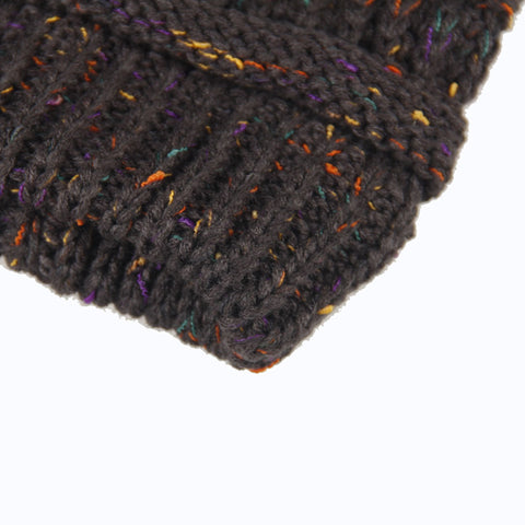 Image of Confetti Chunky Knit Beanie Hat - Itopfox
