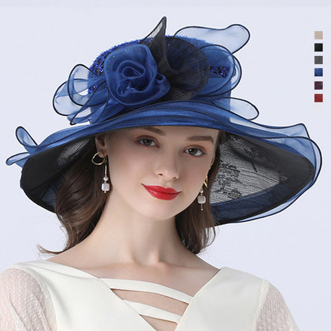 Image of Organza Kentucky Derby Hat For Women