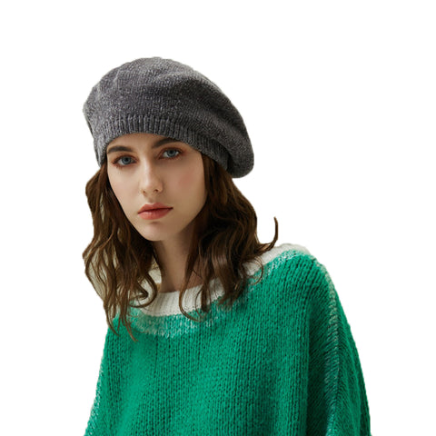 Image of Vintage Wool Beret Hat - Itopfox