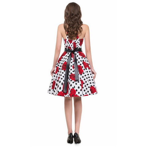 Image of 1950's Audrey Hepburn 1950s Vintage Dress - Itopfox