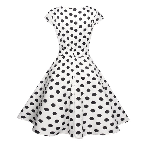 Image of 1950's Hepburn Cocktail Party Dress - Itopfox