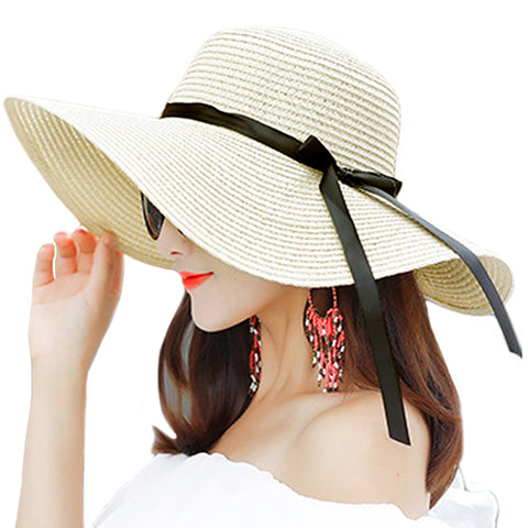 Image of Big Brim Floppy Beach Sun Hat - Itopfox