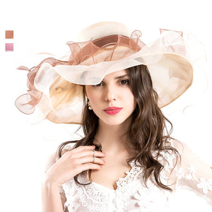 Organza Tea Party Kentucky Derby Hat - Itopfox