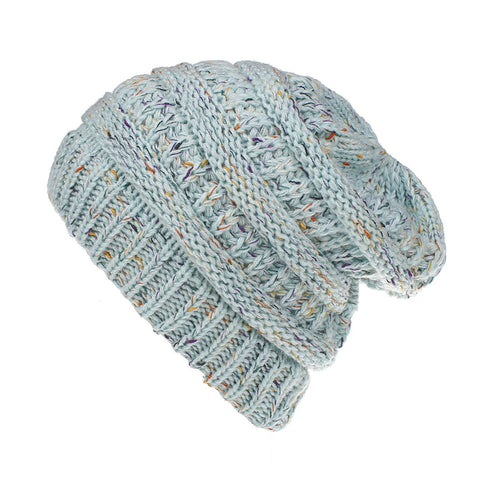 Image of Confetti Chunky Knit Beanie Hat - Itopfox
