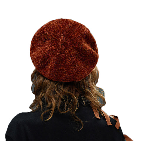 Image of Vintage Wool Beret Hat - Itopfox