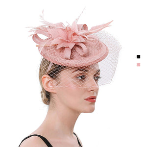 Veil Fascinator Wedding Hat - Itopfox