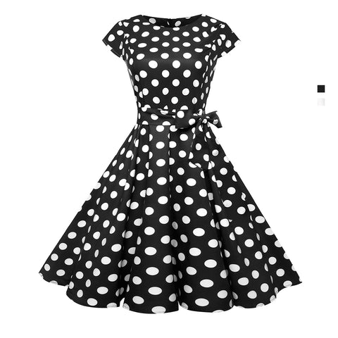 Image of 1950's Hepburn Cocktail Party Dress - Itopfox