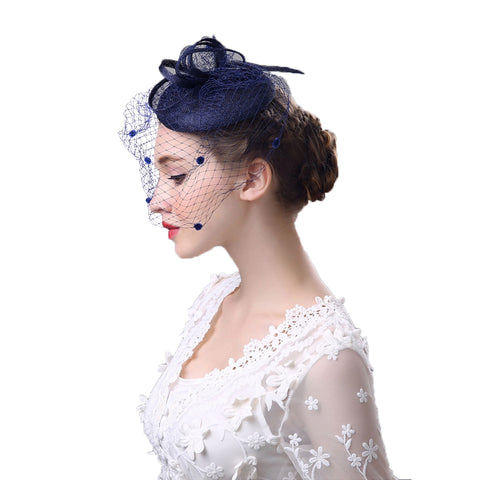 Image of Fascinator Tea Party Cocktail Hat - Itopfox