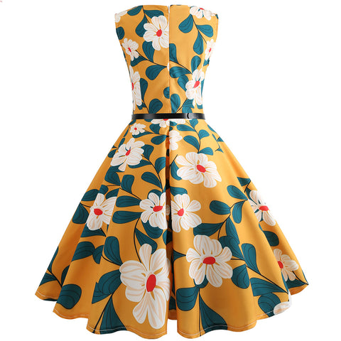 Image of 1950's Retro Hepburn  Cocktail Dress - Itopfox