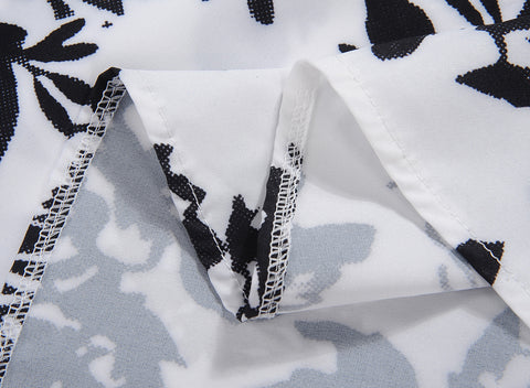 Image of Classic Vintage Floral Hepburn Dress - Itopfox