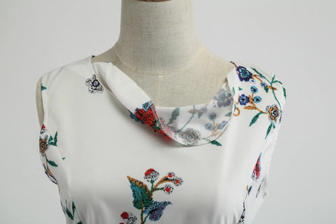 Image of 50s Hepburn Tea Party Dress - Itopfox