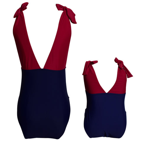 Image of Bowknot One-Piece Swimsuit - Itopfox