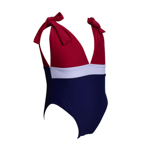 Image of Bowknot One-Piece Swimsuit - Itopfox