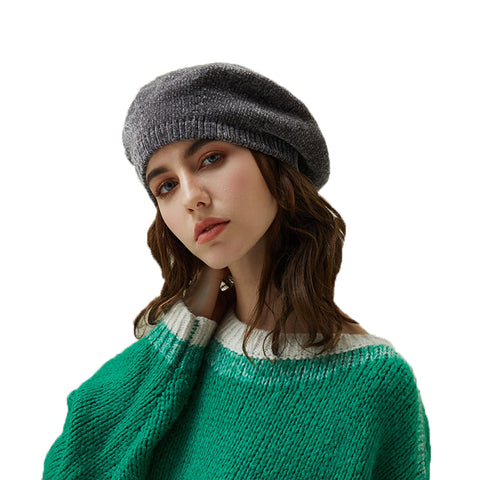 Image of Vintage Wool Beret Hat - Itopfox