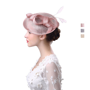 Pill Hat Fascinator Wedding Headwear - Itopfox