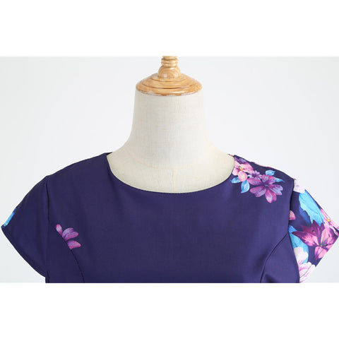 Image of Audrey Hepburn Style Retro Dress - Itopfox