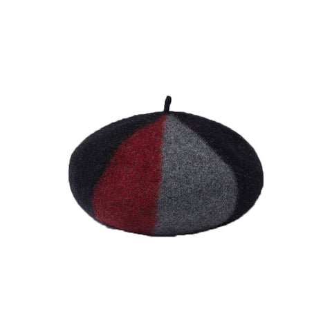 Image of Beret Cap With French Style - Itopfox
