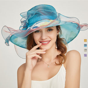 Organza Tea Party Kentucky Derby Hat - Itopfox