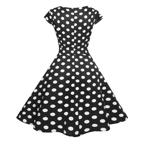 Image of 1950's Hepburn Cocktail Party Dress - Itopfox