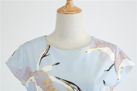 Image of 1950's Bowknot Vintage Cocktail Party Dress - Itopfox